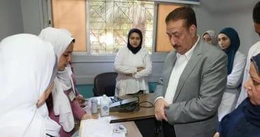 محافظ المنوفية يحيل 84 من العاملين بمستشفى سرس الليان للتحقيق