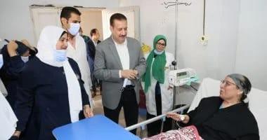 محافظ المنوفية يفاجئ مستشفى سرس الليان العام ويستبعد مدير المستشفى