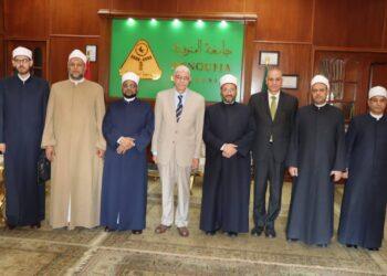 رئيس جامعة المنوفية يشهد انطلاق اسبوع الدعوة الاسلامية الثالث عشر “حول الإيمان في عصر العلم” بحضور قيادات الأزهر الشريف