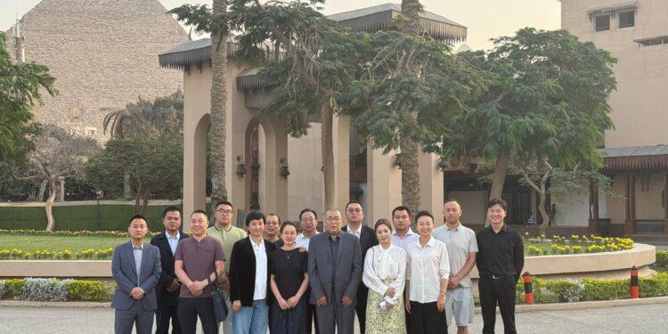 الغرفة المصرية الصينية تحتفل في موقع توقيع “إعلان القاهرة” بذكرى يوم استعادة تايوان