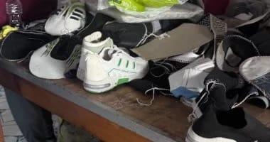 ضبط منشأة مخالفة لتصنيع الأحذية بشبين الكوم واستخدام علامات تجارية وهمية بالمنوفية