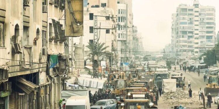 لأول مرة.. مصر تنشئ أضخم مخيم في موقع انسحاب الجيش الإسرائيلي (فيديو)