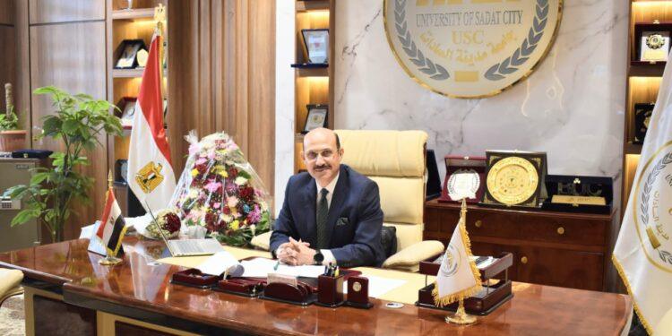 رئيس جامعة مدينة السادات يهنئ الرئيس عبدالفتاح السيسي والشعب المصري بافتتاح المتحف المصري الكبير