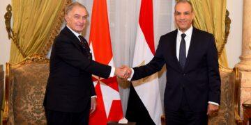 وزير الخارجية المصري يلتقي وزير خارجية فرسان مالطا