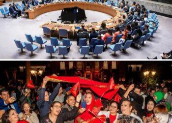 واخيرا بعد نصف قرن تصبح الصحراء مغربية بقرار دولي .سر خروج الملك المغربي وشعبه مرحبين بالقرار .