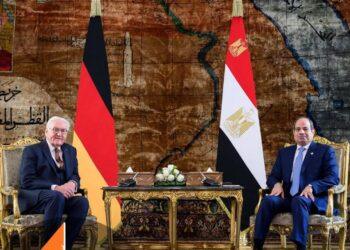 الرئيس الألماني فرانك-فالتر شتاينماير يلتقى الرئيس عبد الفتاح السيسي.