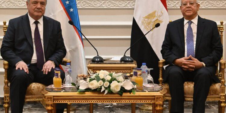 بالصور …رئيس مجلس النواب اليوم يستقبل رئيس المجلس التشريعي لبرلمان أوزبكستان