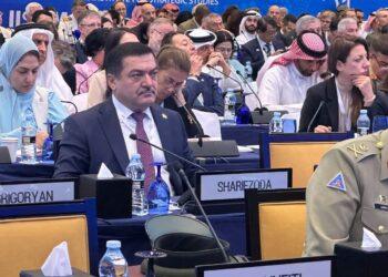 نائب وزير خارجية جمهورية طاجيكستان يشارك في حوار المنامة (IISS Manama Dialogue)