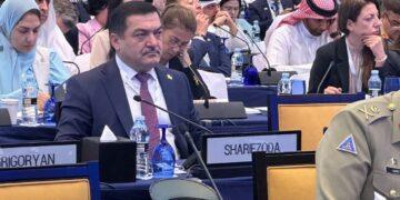 نائب وزير خارجية جمهورية طاجيكستان يشارك في حوار المنامة (IISS Manama Dialogue)