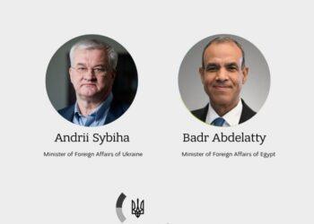 وزير الخارجية الأوكراني يجرى اتصالاً هاتفياً مع وزير الخارجية المصري