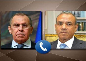 وزيرا الخارجية المصري والروسي يبحثان الترتيبات الجارية لعقد المؤتمر الوزاري الروسي–الأفريقي المقرر انعقاده في القاهرة.