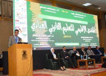 المنتدى الإقليمي الأول للتعليم القانوني العيادي بجامعة بدر بأسيوط يختتم فعالياته. (صور)