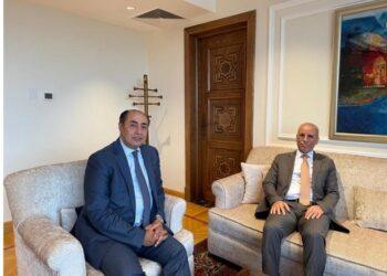 السفير العراقي يلتقي الأمين العام المساعد رئيس مكتب الأمين العام لجامعة الدول العربية.