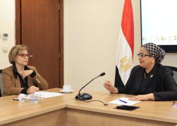 المستشارة أمل عمار تستقبل المديرة الإقليمية للتنمية البشرية بمنطقة الشرق الأوسط وشمال أفريقيا بالبنك الدولي