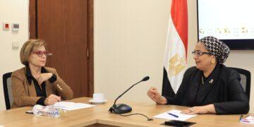 المستشارة أمل عمار تستقبل المديرة الإقليمية للتنمية البشرية بمنطقة الشرق الأوسط وشمال أفريقيا بالبنك الدولي