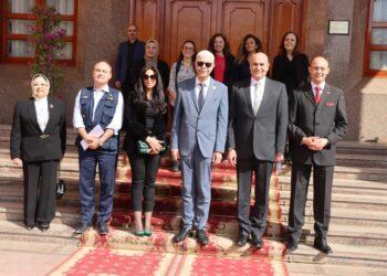 رئيس جامعة المنوفية يلتقى بممثل صندوق الأمم المتحدة للسكان (UNFPA) في مصر ووفد من المجلس القومي للمرأة لافتتاح عيادة “Safe Women” بمستشفيات جامعة المنوفية وتعزيز جهود مناهضة العنف ضد المرأة ودعم حقوقها