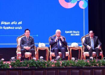 في يوم استثنائي بجامعة القاهرة:رئيس كوريا الجنوبية يعلن من تحت قبتها رؤى ومبادرات لتعزيز الشراكة مع الشرق الأوسط