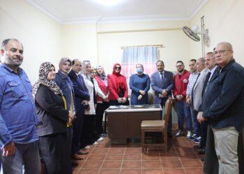 قوافل جامعة المنوفية المتكاملة تقدم الكشف والعلاج بالمجان لـ 606 من أهالي قرية “ساقية أبو شعرة” بأشمون