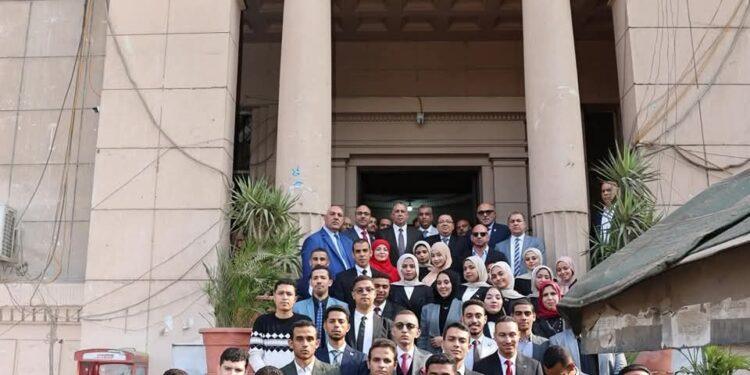 كلية الحقوق جامعة أسيوط داخل المتحف المصري الكبير ونقابة المحامين بالقاهرة(صور)