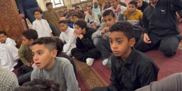 أجواء روحانية في لقاء الجمعة للأطفال بمسجد الميناء الكبير وتكريم 100 حافظ للقرآن