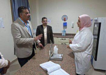 اللواء أ.ح خالد رسلان رئيس مركز ومدينة إدكو وزيارة مفاجئة للمستشفى العام (صور)