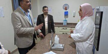 اللواء أ.ح خالد رسلان رئيس مركز ومدينة إدكو وزيارة مفاجئة للمستشفى العام (صور)