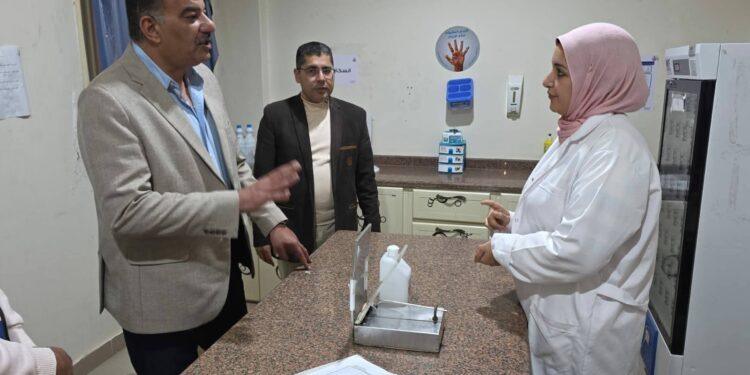 اللواء أ.ح خالد رسلان رئيس مركز ومدينة إدكو وزيارة مفاجئة للمستشفى العام (صور)