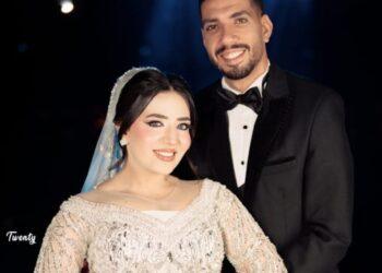 خلود وإسلام يدخلان عش الزوجية الف مبرووك