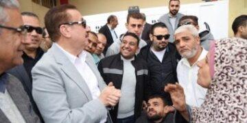 محافظ المنوفية يطلق إشارة بدء التشغيل التجريبى لمشروع صرف صحي كفر قورص