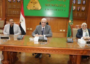 فى عام الجودة بجامعة المنوفية..رئيس الجامعة يتابع استعداد كليتي الحقوق والطب البيطري للتقدم للاعتماد المؤسسي والبرامجي