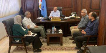 رئيس شركة مياه البحر الاحمر يؤكد علي الالتزام بمواعيد ضخ المياه للمواطنين خلال تفقده لفروع الشركة بمدن سفاجا ومرسي علم