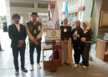 طلاب جامعة المنوفية الأهلية يشاركون فى ملتقى العلوم بجامعة طنطا