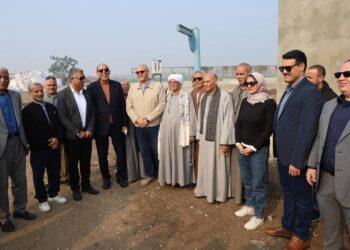 محافظ القليوبية ورئيس شركة مياه الشرب والصرف الصحى فى متابعة ميدانية لتوسعات محطة صرف صحي كفر مويس لزيادة الطاقة الاستيعابية وخدمة أهالي بنها