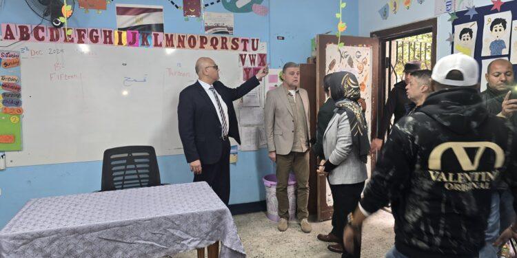 محافظ القليوبية يتفقد جاهزية لجان الإعادة لانتخابات مجلس النواب بقليوب والقناطر الخيرية