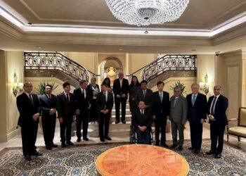 السفراء الآسيويون في القاهرة يلتقون رئيس المجلس المصري للشؤون الخارجية بحضور سفير ماليزيا بمصر