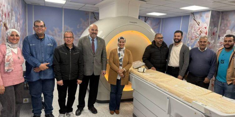 معهد ناصر يطلق أحدث جهاز رنين مغناطيسي 3 تسلا في الشرق الأوسط