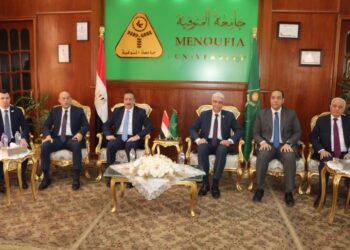 عيد جامعة المنوفية التاسع والأربعين.. مسيرة إنجاز تتجدد كل عام رئيس جامعة المنوفية يستقبل المحافظ وضيوف الجامعة في احتفال العيد التاسع والأربعين للجامعة