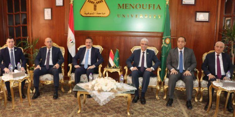 عيد جامعة المنوفية التاسع والأربعين.. مسيرة إنجاز تتجدد كل عام رئيس جامعة المنوفية يستقبل المحافظ وضيوف الجامعة في احتفال العيد التاسع والأربعين للجامعة