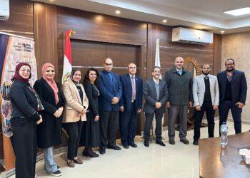 جامعة القاهرة الجديدة التكنولوجية تحتفل بفوزها بالمركز الأول بمسابقة “أفضل جامعة صديقة للبيئة” وتكرم المشاركين