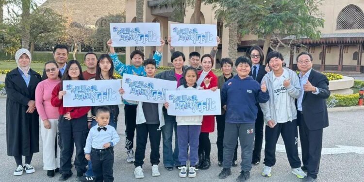 أبناء الجالية الصينية من أصول خبي .. تحت الأهرامات يرسلون الحنين إلى الوطن بمناسبة العام الجديد‎