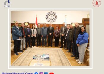 الأكاديمية الصينية للعلوم الزراعية تزور المركز القومى للبحوث