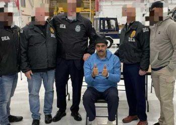 ماذا قال مادورو أثناء اقتياده إلى مقر إدارة مكافحة المخدرات؟ ( فيديو )