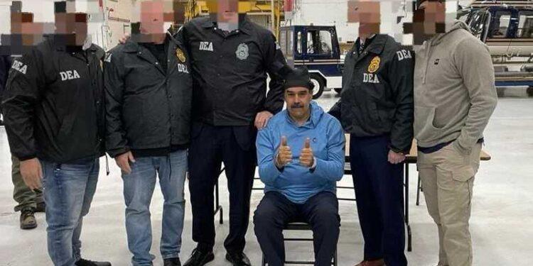 ماذا قال مادورو أثناء اقتياده إلى مقر إدارة مكافحة المخدرات؟ ( فيديو )