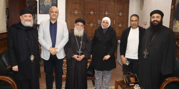 محافظ القليوبية يتفقد عدداً من الكنائس ببنها ويقدم التهنئة للأخوة المسيحيين بمناسبة رأس السنة الميلادية
