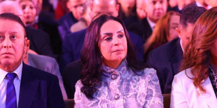 وزيرة التضامن الإجتماعي تشهد إحتفال الطائفة الإنجيلية بعيد الميلاد المجيد بكنيسة قصر الدوبارة