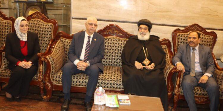 رئيس جامعة المنوفية يهنئ أقباط مصر والمحافظة بعيد الميلادالمجيد ويؤكد: المصريون نسيج واحد