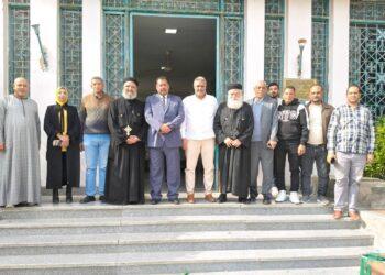 رئيس مدينة سفاجا يهنئ الإخوة الأقباط بعيد الميلاد المجيد.