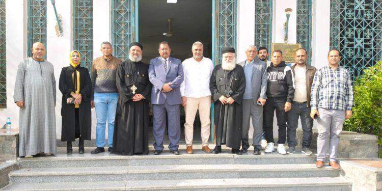 رئيس مدينة سفاجا يهنئ الإخوة الأقباط بعيد الميلاد المجيد.