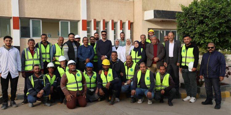 فودة رئيس شركة مياه القليوبية يتفقد محطة معالجة الصرف الصحي بكفر شكر