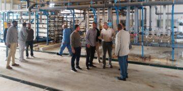 جوله تفقدية لرئيس شركة مياه البحر الأحمر لمحطات حلايب وابورماد